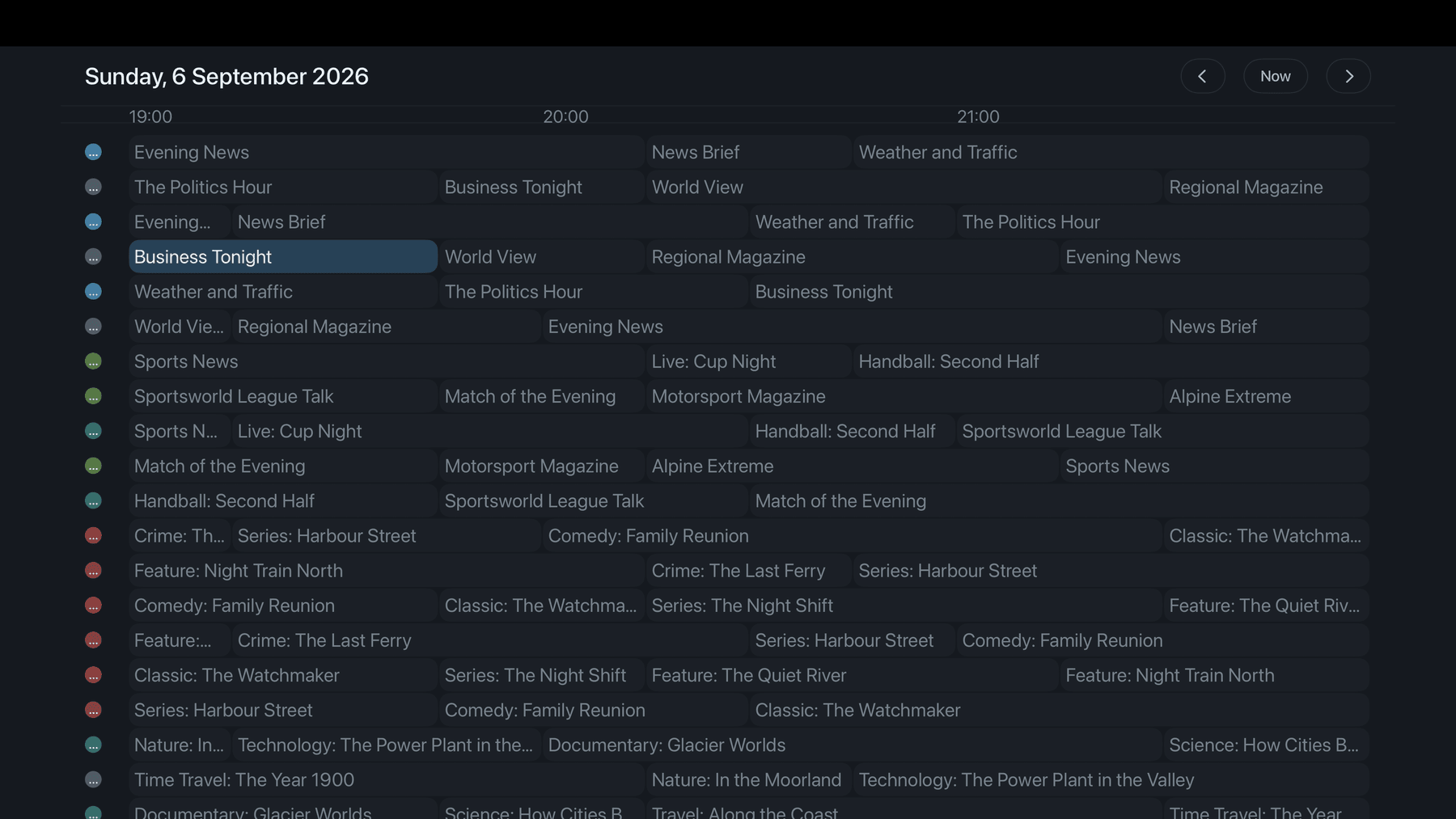 Neverlag on Apple TV: the programme guide