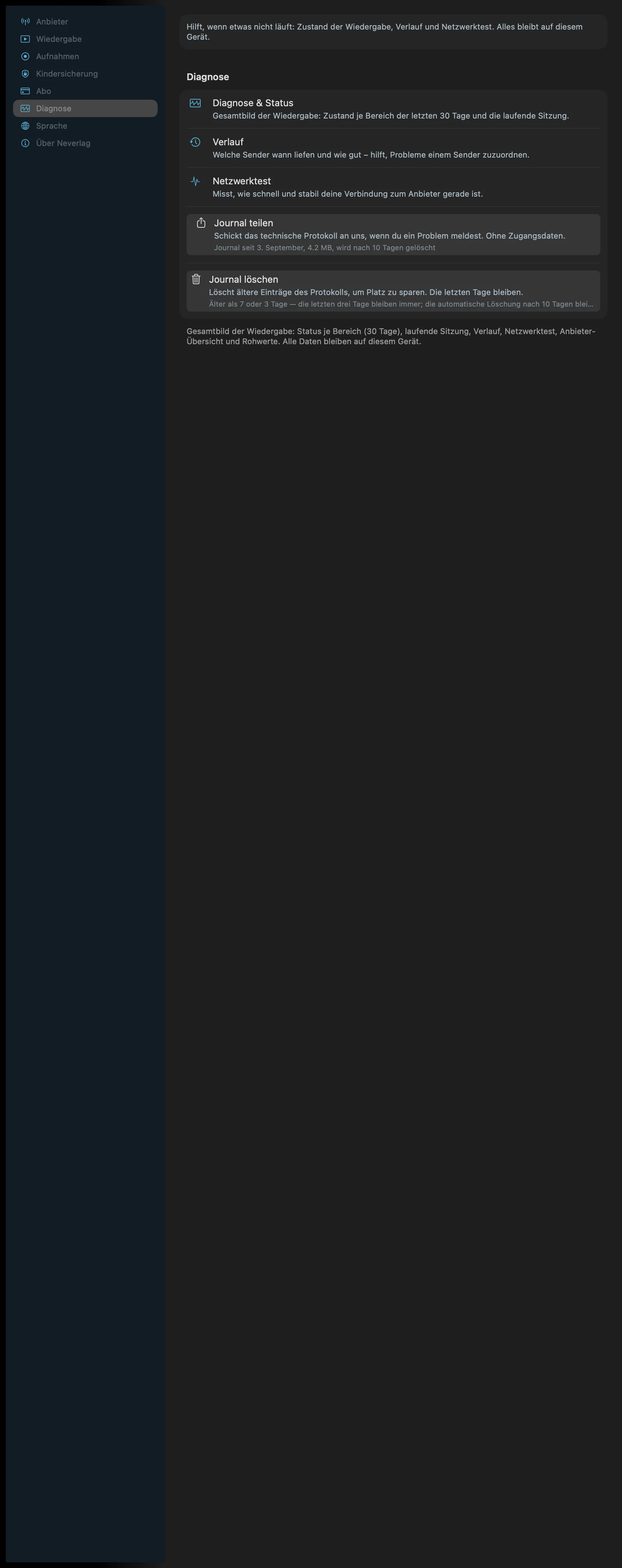 Diagnose (Mac)