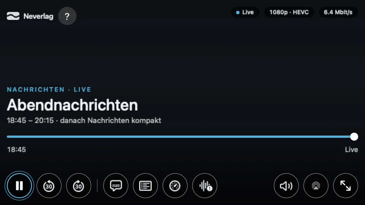 Player-Bedienung (Mac)